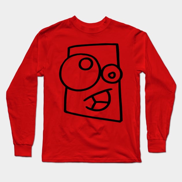 Square heads – Moods 21 Long Sleeve T-Shirt by Everyday Magic